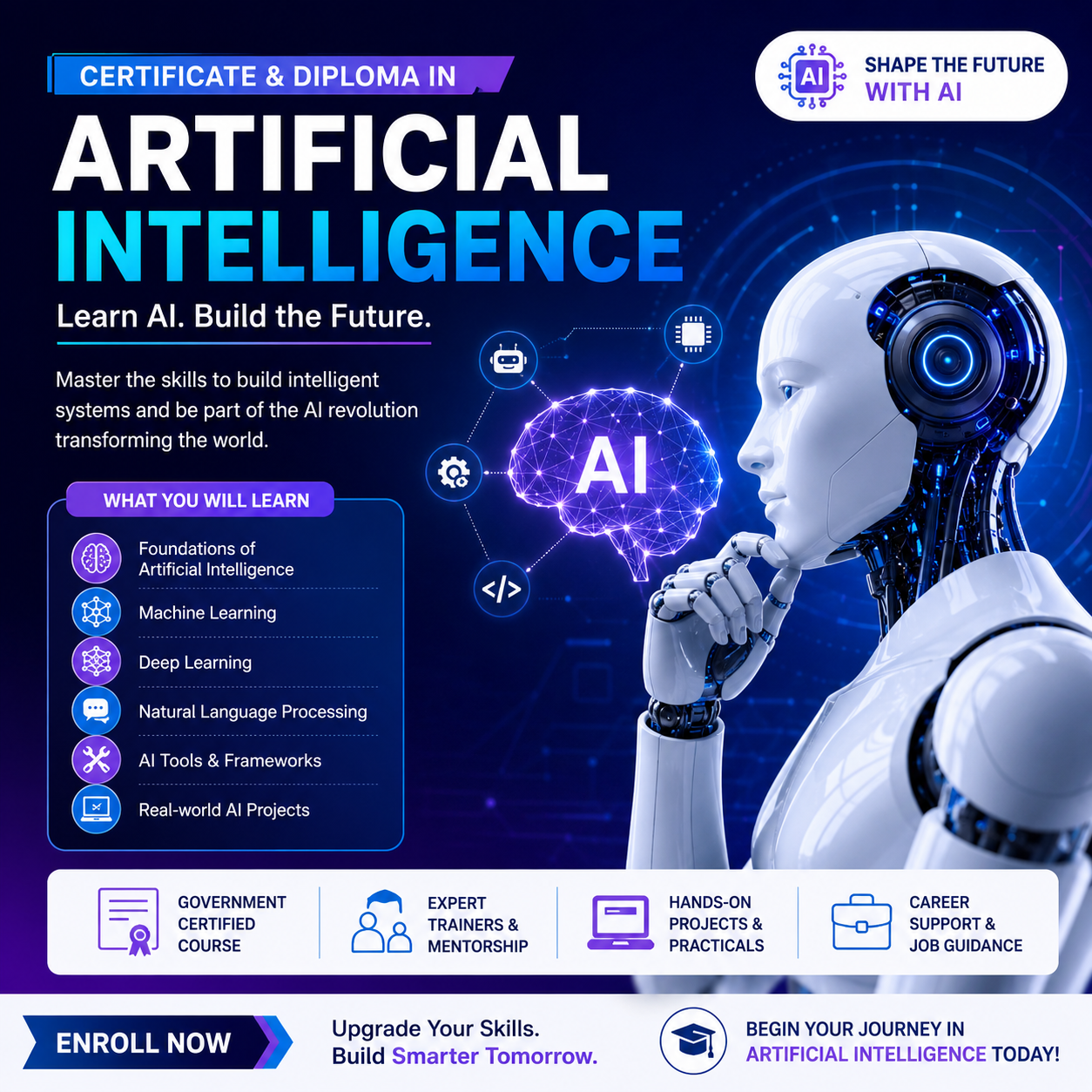 Certificate in Artificial Intelligence